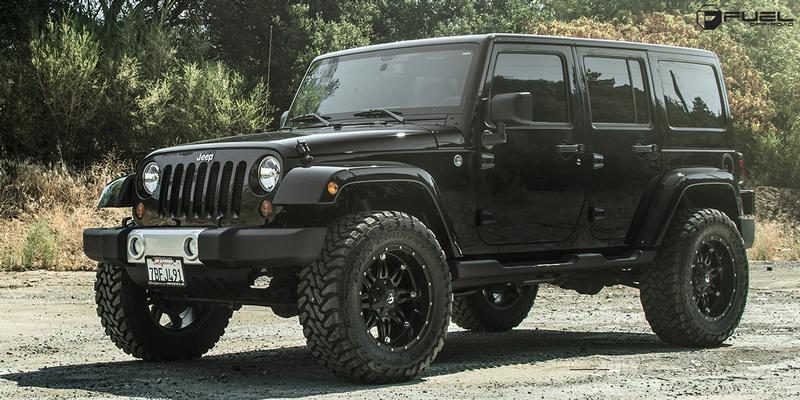 Jeep Wrangler Fuel 1-Piece Wheels Hostage - D531